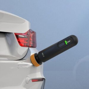 جهاز تلميع وتصليح خدوش السيارات DURAGS مع رؤوس إسفنجية وشاشة LED