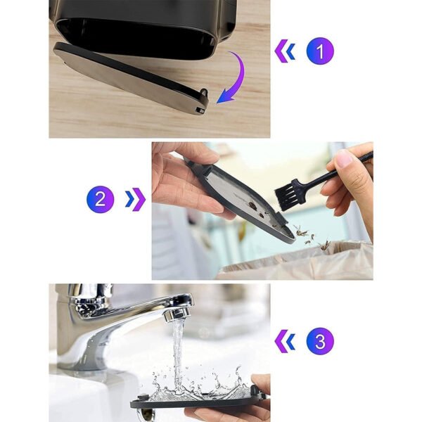 ⁦صاعق حشرات كهربائي بأشعة UV – فعالية مضاعفة لمساحة 200 متر²⁩ - الصورة ⁦3⁩