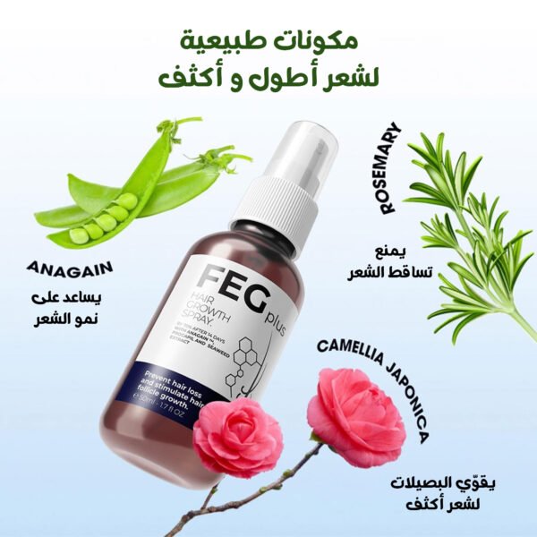 ⁦بخاخ فيج بلس لنمو الشعر FEG Plus⁩ - الصورة ⁦5⁩