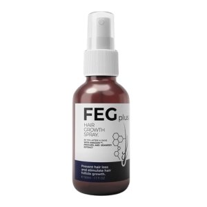 بخاخ FEG Plus لنمو الشعر بخلاصة الأعشاب البحرية وProcapil