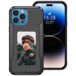 حافظة iPhone ذكية بشاشة E-Ink ملونة وNFC