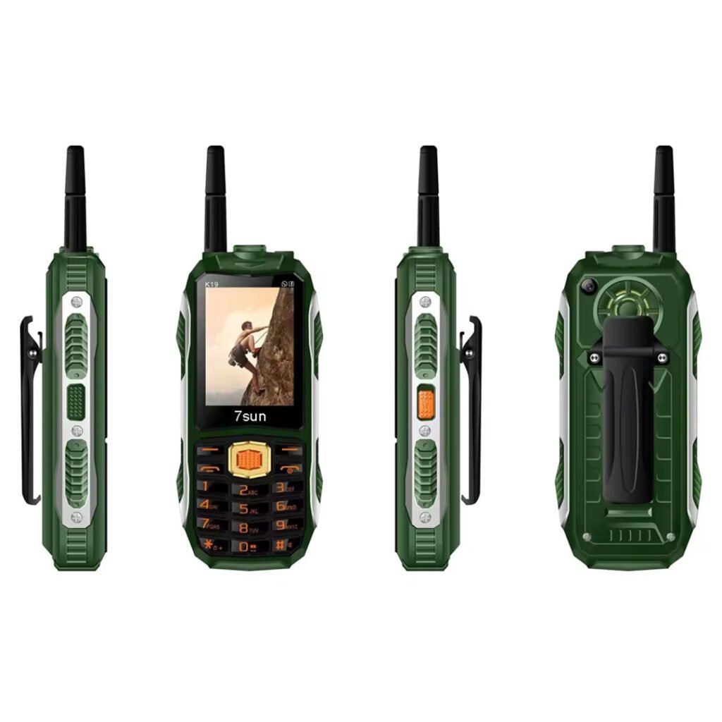 هاتف K19 المتين بأربع شرائح SIM وبطارية 22000mAh