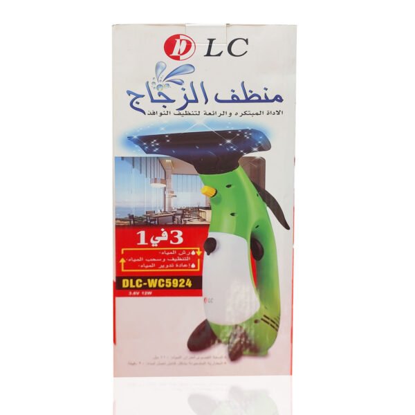 ⁦منظف زجاج لاسلكي محمول 3 في 1 مع خزان مياه قابل لإعادة التدوير – بضمان عامين⁩ - الصورة ⁦4⁩