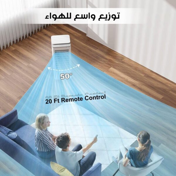 ⁦مكيف هواء دينكس 10 لتر يعمل بالطاقة الشمسية – تبريد متنقل وفعال في كل الأوقات⁩ - الصورة ⁦4⁩