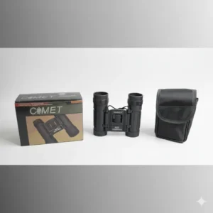 منظار ثنائي COMET 20x21، قابل للطي، ومقاوم للصدمات، بقوة تكبير 20x ومجال رؤية 1000 متر.
