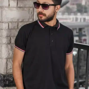 عرض 3 تيشيرت بولو قطن مصري بألوان (أبيض، أسود، رمادي) بسعر تيشيرت واحد.