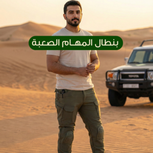 بنطلون المهام الصعبة التكتيكي أسود مقاوم للماء للرجال